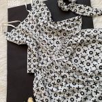 لباس خواب تاپ شورتک بوگاتی طرح LV