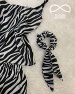 لباس خواب تاپ شورتک بوگاتی طرح ببری